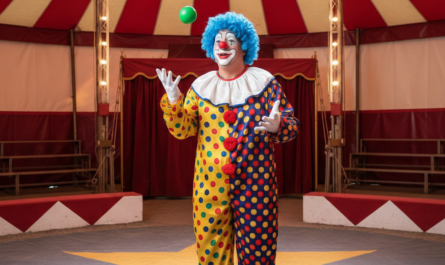 Imagen de payaso Tuki Tuki, figura vinculada a la trágica noticia reciente