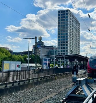 Imagen de estación urbana en Dortmund para encontrar trabajo rápido
