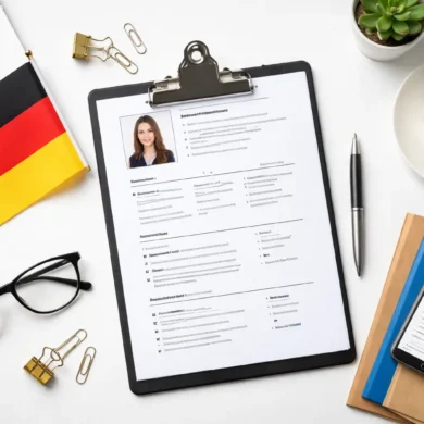 currículum en alemán ejemplo profesional